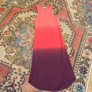 Young, Broke and Fabulous. Tie Dye Tank Dress. M